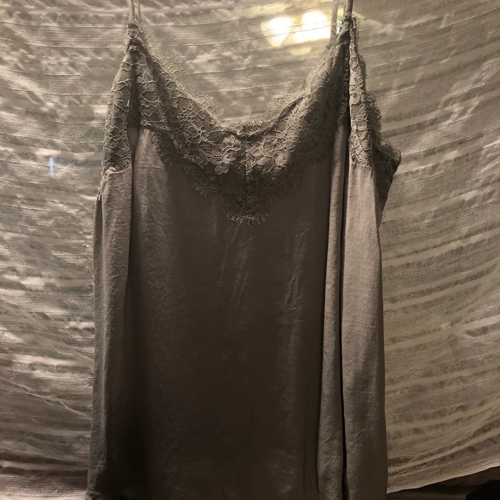 Abercrombie&fitch olive green cami.